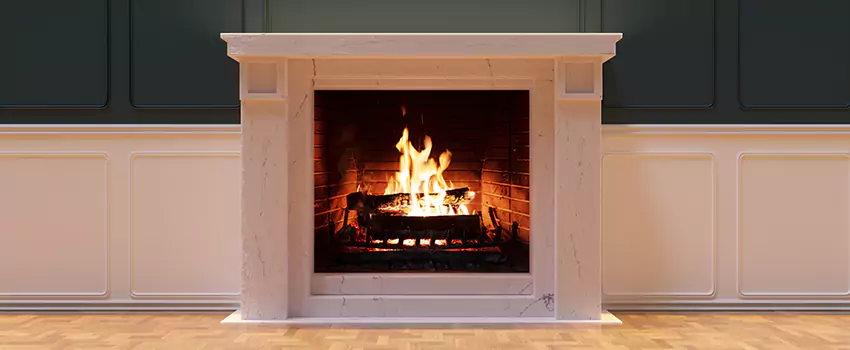 Open Flame Wood-Burning Fireplace Installation Services in Elgin, Illinois