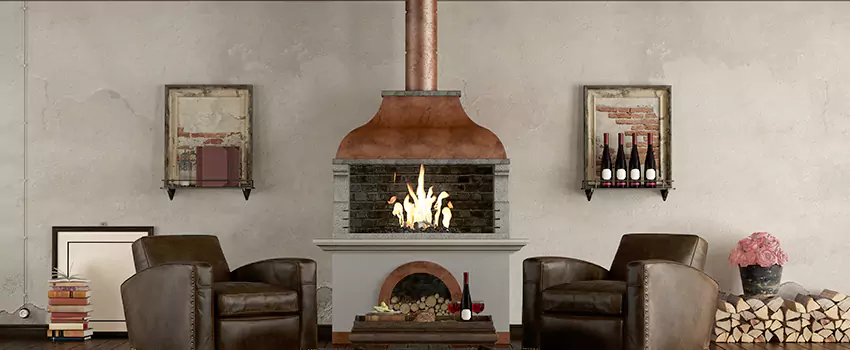 Thelin Hearth Products Providence Pellet Insert Fireplace Installation in Elgin, IL