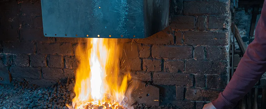 Fireplace Throat Plates Repair and installation Services in Elgin, IL