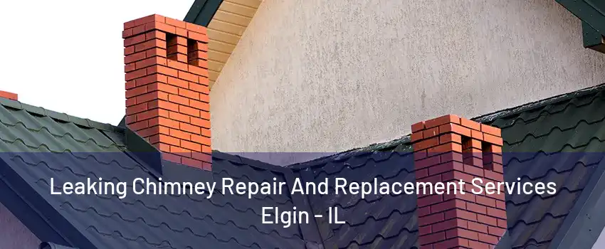 Leaking Chimney Repair And Replacement Services Elgin - IL